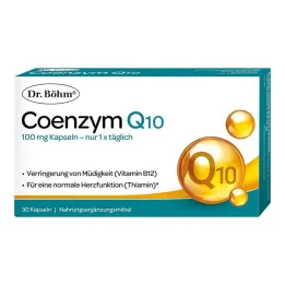Dr.Böhm Coenzyme Q10 kapsulas, 30 gab