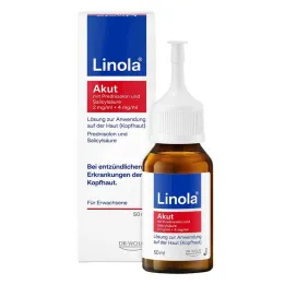 Linola Akut ar prednizolonu un salicilskābi, 50 ml